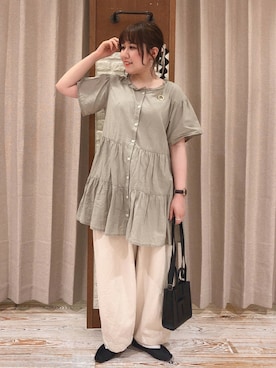 なぁさん(レディース・153cm)の夏コーディネート