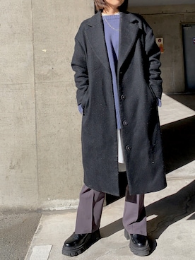 mikaさん（レディース・155cm）の冬コーディネート