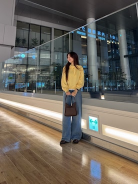 「URBAN RESEARCH DOORS(アーバンリサーチドアーズ)のアイテム(ハンドバッグ)」を使った、ミウさん(レディース・165cm)の秋コーディネート