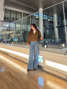 「URBAN RESEARCH DOORS(アーバンリサーチドアーズ)のアイテム(ハンドバッグ)」を使った、ミウさん(レディース・165cm)の秋コーディネート