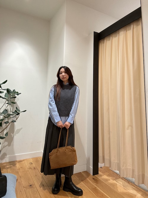 ウールカシミヤニットベスト