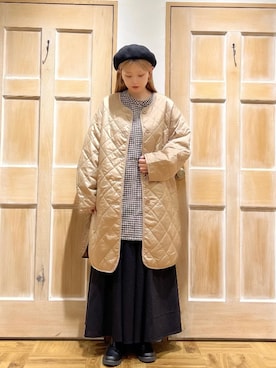 「Samansa Mos2（サマンサ モスモス）のアイテム（テーラードジャケット）」を使った、miiさん（レディース・157cm）の秋コーディネート