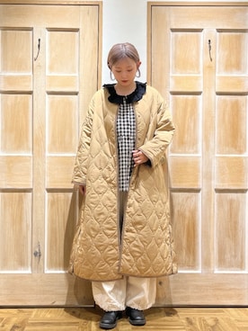 「配色」｜「アイテム（その他）」を使った、miiさん（レディース・157cm）の秋コーディネート