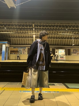 「AMBUSH（アンブッシュ）のアイテム」を使った、keitamaruさん（メンズ・176cm）の冬コーディネート