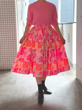 「コムデギャルソン」｜かなんぷうさん（レディース・157cm）の秋コーディネート