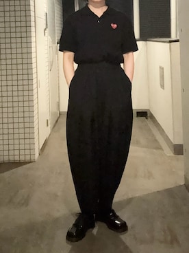 「PLAY COMME des GARCONS（プレイコムデギャルソン）のアイテム」を使った、かなんぷうさん（レディース・157cm）の秋コーディネート