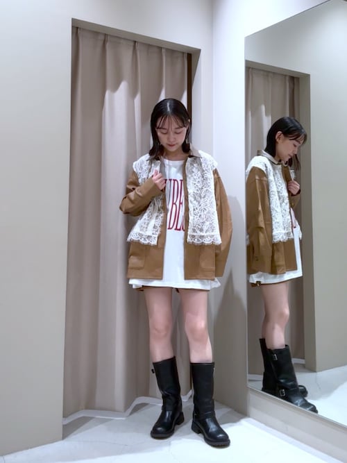 mystic ブラック エンジニアブーツ サイズ37 エンジニアブーツ（ブーツ）｜mystic（ミスティック）の