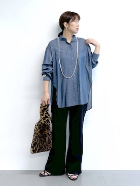 あべさん(レディース・159cm)の秋コーディネート