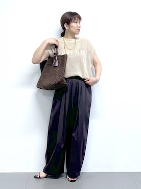 あべさん(レディース・159cm)の夏コーディネート