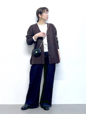 あべさん(レディース・159cm)の冬コーディネート