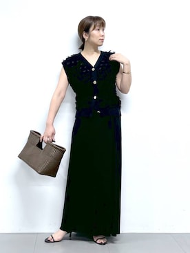 あべさん(レディース・159cm)の春コーディネート