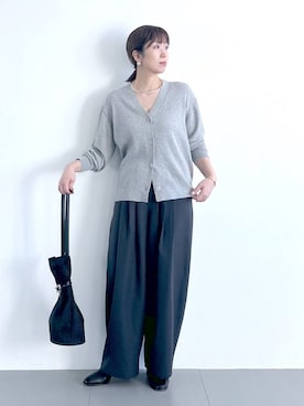 あべさん（レディース・159cm）の冬コーディネート