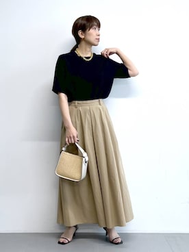 あべさん（レディース・159cm）の春コーディネート