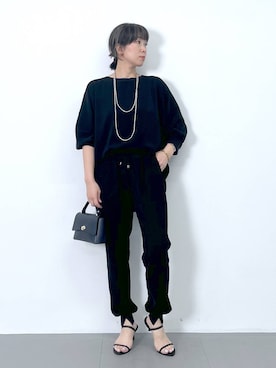 「MILOS（ミロス）のアイテム」を使った、あべさん（骨格ナチュラル・レディース・159cm）の夏コーディネート