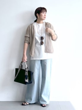 あべさん(レディース・159cm)の夏コーディネート