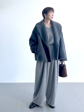 あべさん(レディース・159cm)の冬コーディネート