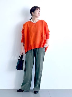 あべさん（レディース・159cm）の冬コーディネート