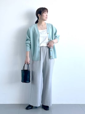 あべさん（レディース・159cm）の冬コーディネート