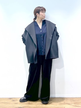 あべさん(レディース・159cm)の秋コーディネート