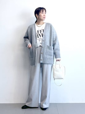 「アイテム（その他小物）」を使った、あべさん（レディース・159cm）の冬コーディネート