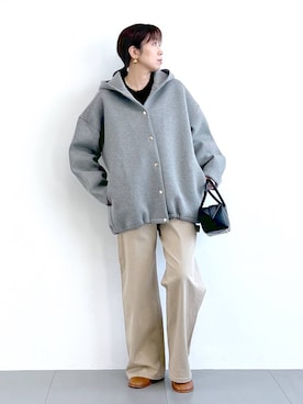 「アイテム（財布/小物）」を使った、あべさん（レディース・159cm・40代）の冬コーディネート