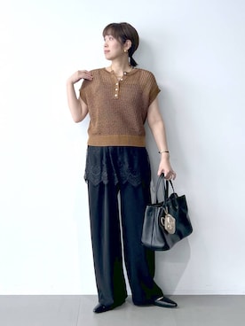 あべさん（レディース・159cm）の春コーディネート