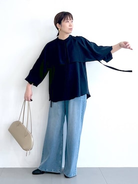 「アイテム（その他小物）」を使った、あべさん（レディース・159cm）の冬コーディネート