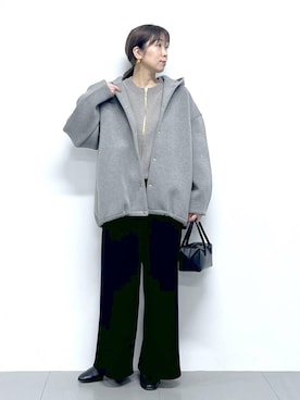 「アイテム（その他小物）」を使った、あべさん（レディース・159cm）の冬コーディネート