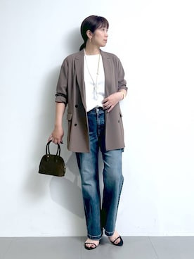 あべさん(レディース・159cm)の夏コーディネート