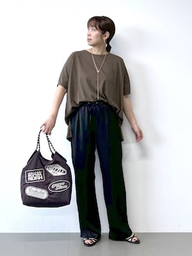 あべさん(レディース・159cm)の夏コーディネート