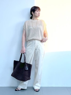 あべさん(レディース・159cm)の夏コーディネート