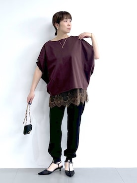 あべさん（レディース・159cm）の春コーディネート