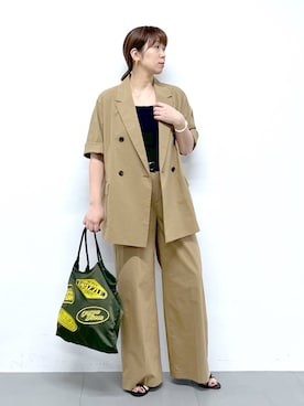 あべさん（レディース・159cm）の春コーディネート