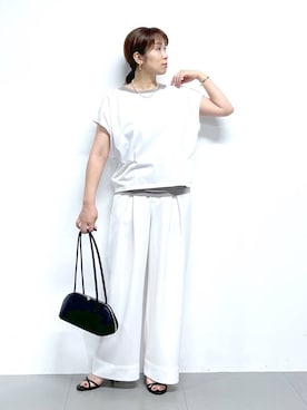 あべさん(レディース・159cm)の夏コーディネート