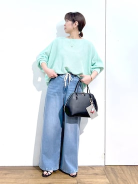 あべさん（レディース・159cm）の春コーディネート