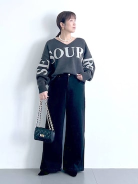 あべさん(レディース・159cm)の冬コーディネート