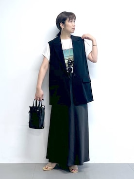 あべさん(レディース・159cm)の夏コーディネート