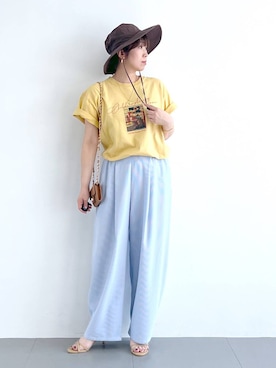 「GOOD ROCK SPEED（グッドロックスピード）のアイテム」を使った、あべさん（レディース・159cm）の春コーディネート