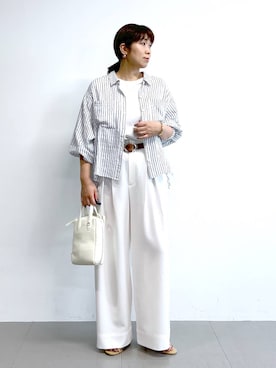 あべさん(レディース・159cm)の夏コーディネート