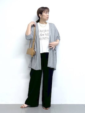 あべさん(レディース・159cm)の夏コーディネート
