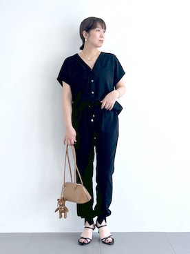 「BARNYARDSTORM（バンヤードストーム）のBARNYARDSTORM / メタルバングル（バングル/リストバンド、その他）」を使った、あべさん（レディース・159cm）の春コーディネート