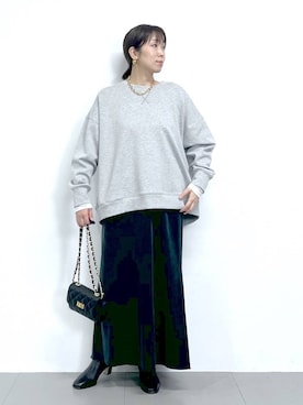 「アイテム（その他小物）」を使った、あべさん（レディース・159cm）の秋コーディネート