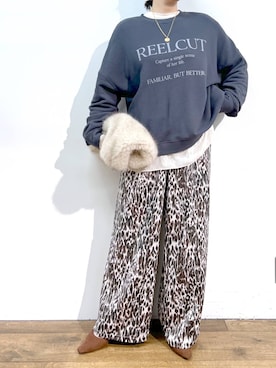 あべさん（レディース・159cm）の秋コーディネート