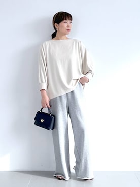「MILOS（ミロス）のアイテム」を使った、あべさん（骨格ナチュラル・レディース・159cm）の夏コーディネート