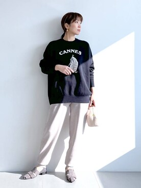「Mazell（マゼル）のアイテム」を使った、あべさん（骨格ナチュラル・レディース・159cm）の夏コーディネート