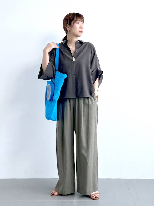 セール】BARNYARDSTORM / イージーリネンワイドパンツ / ハンド