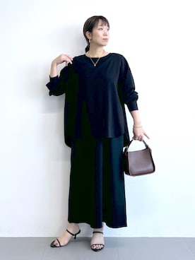 「アイテム（ワンピース/ドレス）」を使った、あべさん（レディース・159cm・40代）の夏コーディネート