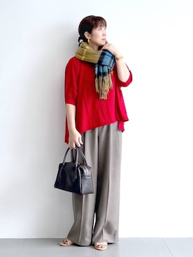 あべさん(レディース・159cm)の秋コーディネート