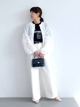 「MILOS（ミロス）のアイテム」を使った、あべさん（骨格ナチュラル・レディース・159cm）の夏コーディネート