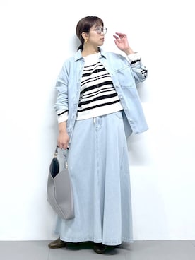 あべさん(レディース・159cm)の春コーディネート